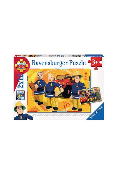 RAVENSBURGER Ravensburger Puzzle - Fireman Sam, 2x12 pieces