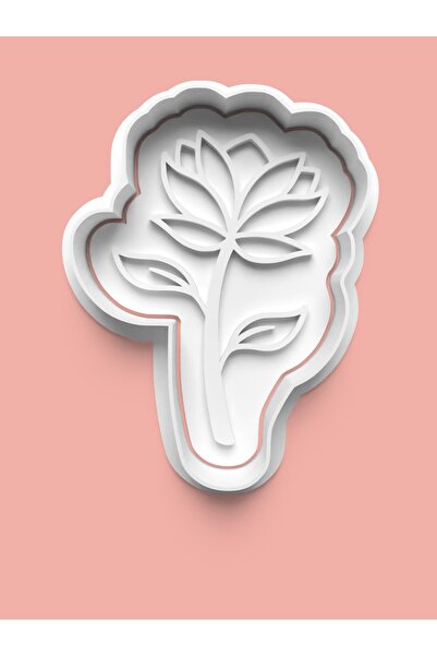 AKTASTORE قالب بسكويت وزبدة السكر من طراز Spring Flower 8