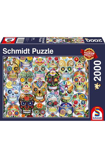 Schmidt Schmidt 2000 piece puzzle - La Catrina