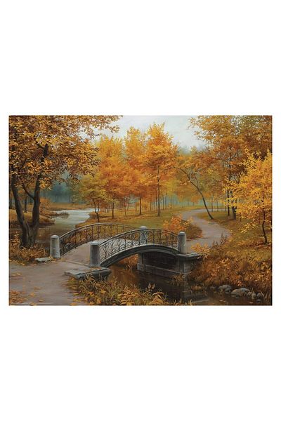 Eurographics Puzzle Eurographics - Eugeny Lushpin: Autumn in an Old Park, 1000 pieces