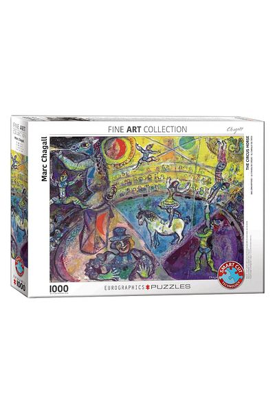Eurographics Puzzle Eurographics - Marc Chagall: The Circus Horse, 1000 pieces