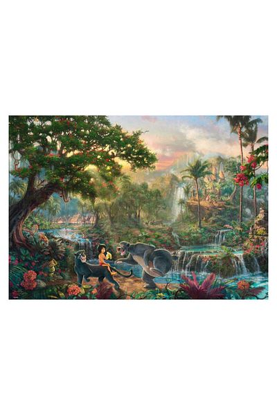 Schmidt Schmidt Puzzle - Thomas Kinkade: The Jungle Book, 1000 pieces