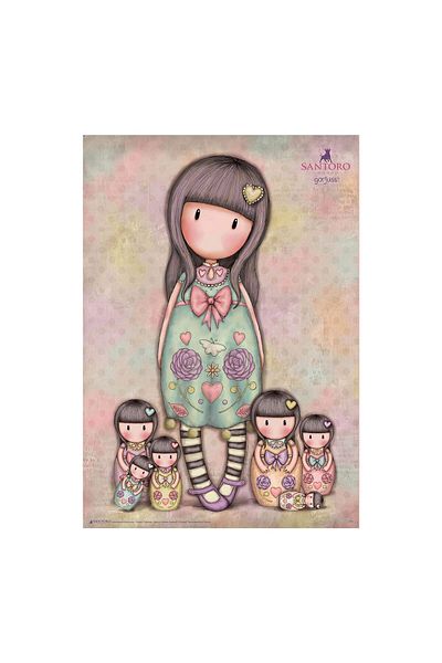 EDUCA Educa Puzzle - Gorjuss - Seven Sisters, 200 pieces
