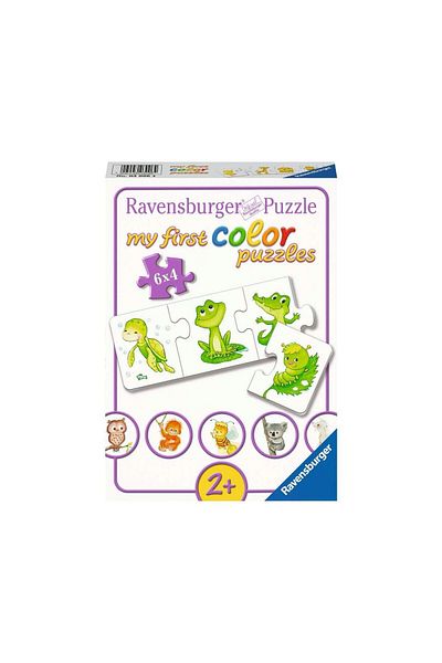 RAVENSBURGER Puzzle 6x4 piese Ravensburger - Pui De Animale