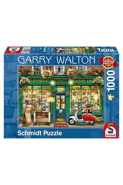 Schmidt Puzzle Schmidt - Garry Walton: Electronics Shop, 1000 pieces
