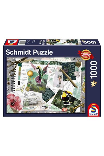 Schmidt Schmidt Puzzle - Moodboard, 1000 pieces