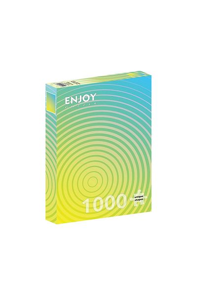 Enjoy Puzzle 1000 pieces Enjoy - Circle Gradient Number Four