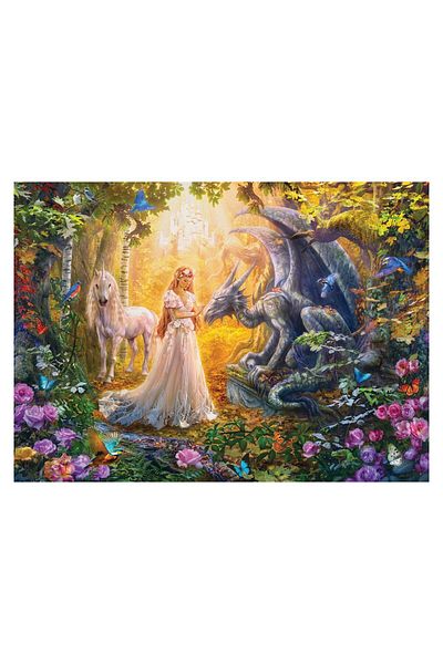 Eurographics Puzzle Eurographics - Princess' Garden, 500 pieces XXL