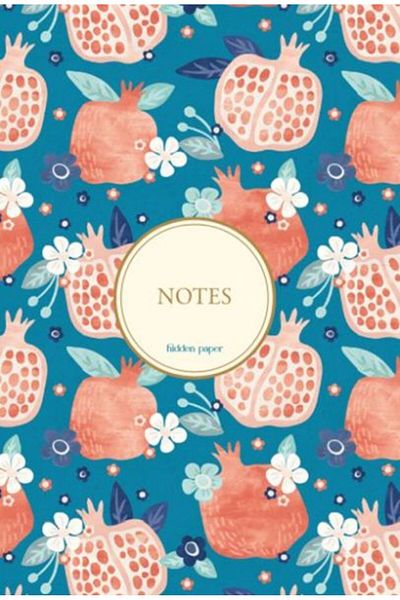 HIDDEN PAPER Cloth Lined Unlined Notebook 11
