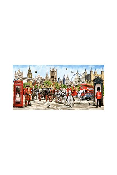 Castorland Panoramic puzzle Castorland - Pride of London, 4000 pieces