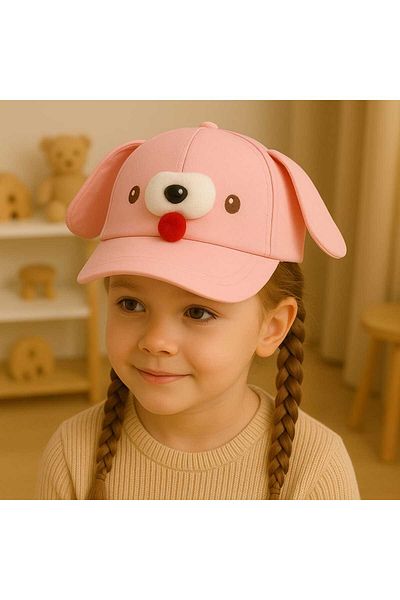 gigigiyim Girl's Hat with Dog Pattern Ears