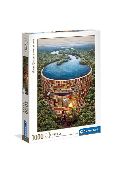 CLEMENTONI Clementoni 1000 piece puzzle - Bibliodame