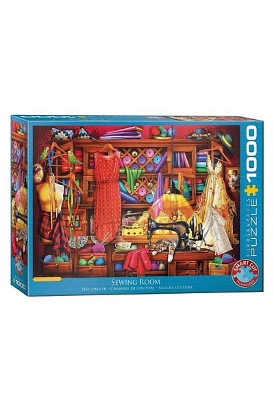 Eurographics Puzzle Eurographics - Sewing Room, 1000 pieces