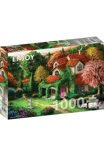 Enjoy Puzzle 1000 pieces ENJOY - Cottage in the Forrest