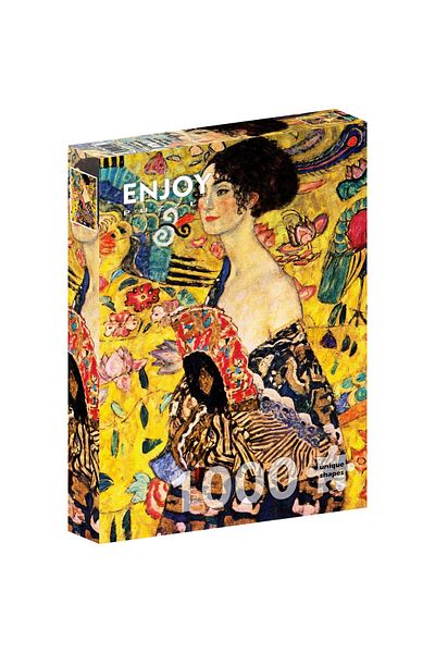 Enjoy Puzzle 1000 pieces Enjoy - Gustav Klimt: Lady with a Fan