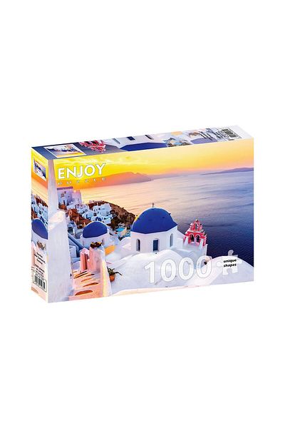 Enjoy Puzzle 1000 pieces Enjoy - Sunrise over Santorini, Greece