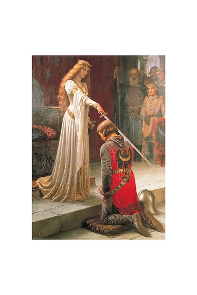 Eurographics Puzzle Eurographics - Leighton Edmund Blair: Der Ritterschlag, 1000 pieces
