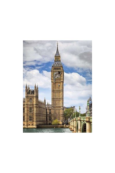 RAVENSBURGER Puzzle Ravensburger - Findus at Big Ben, 1500 pieces