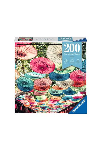 RAVENSBURGER Puzzle 200 pieces Ravensburger - Umbrellas