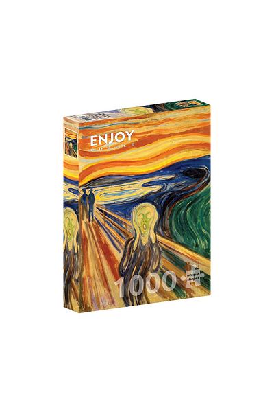 Enjoy Puzzle 1000 pieces Enjoy - Edvard Munch: The Scream