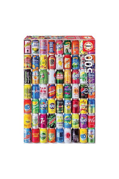 EDUCA Puzzle Educa - Soft Cans, 500 piese