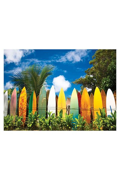 Eurographics Puzzle Eurographics - Das Paradies fur Surfer - Hawaii, 1000 pieces