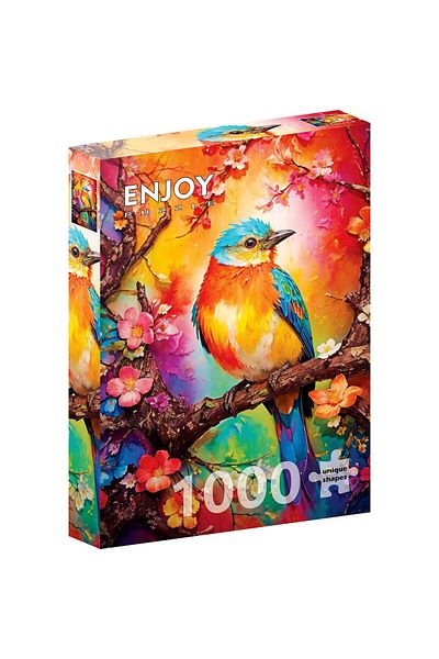 Enjoy Puzzle 1000 pieces ENJOY - Colorful Birdie (Enjoy-2147)