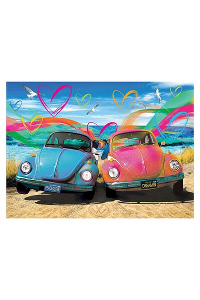 Eurographics Puzzle Eurographics - Beetle Love, 1000 pieces