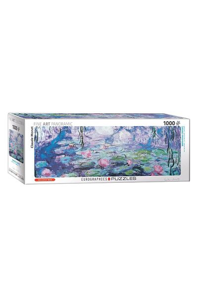 Eurographics Eurographics panoramic puzzle - Claude Monet: Waterlillies, 1000 pieces