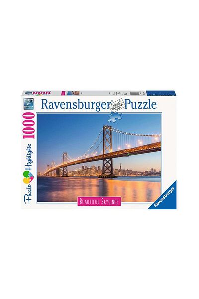 RAVENSBURGER Ravensburger Puzzle - San Francisco, 1000 pieces