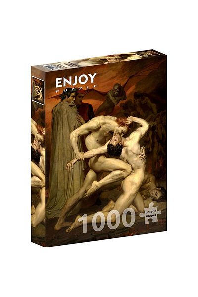 Enjoy Puzzle 1000 pieces Enjoy - William Bouguereau: Dante and Virgile