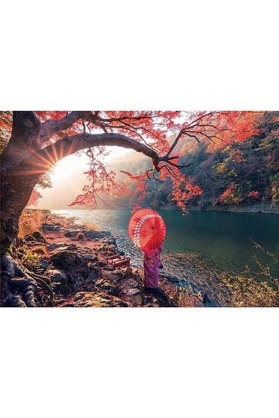 EDUCA Puzzle Educa - Sunrise in Katsura River, Japan, 1000 pieces