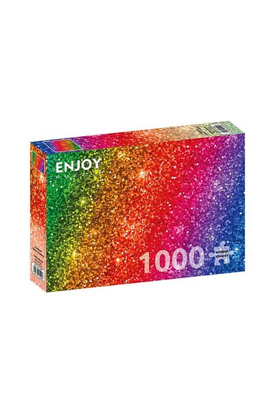 Enjoy Puzzle 1000 pieces Enjoy - Rainbow Glitter Gradient