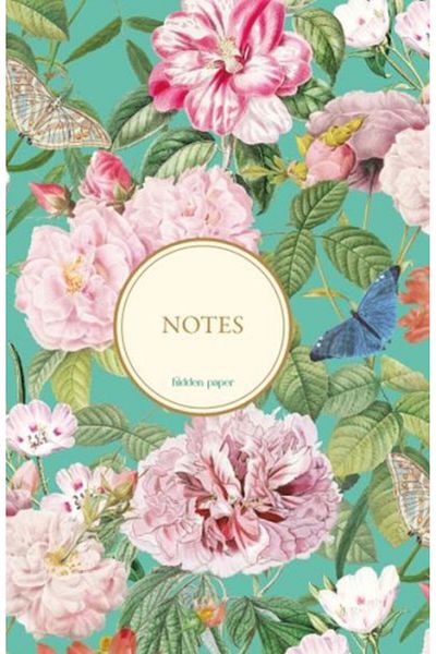HIDDEN PAPER Cloth Lined Unlined Notebook 6
