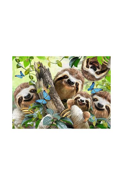 RAVENSBURGER Puzzle Ravensburger - Selfie of Meerkats, 500 pieces