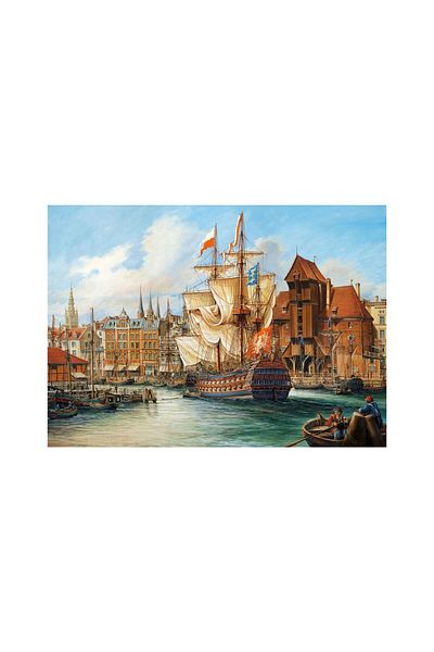 Castorland Puzzle Castorland - The Old Gdansk, 1000 pieces