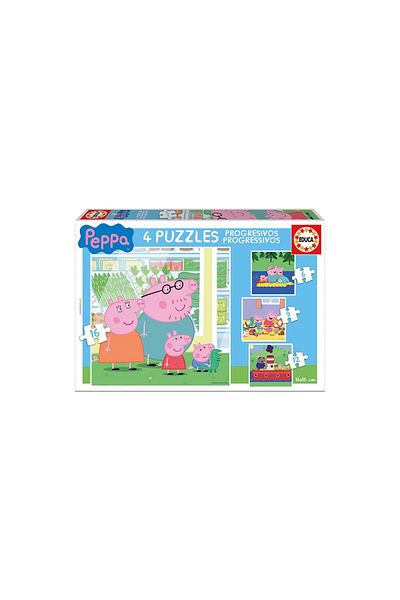 EDUCA Educa Puzzle - Peppa Pig, 6/9/12/16 pieces (15918)
