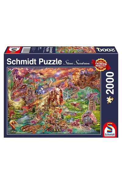 Schmidt Puzzle 2000 pieces - Dragon's Treasure