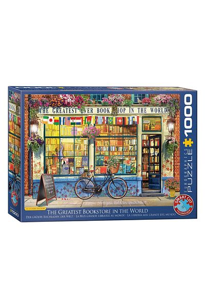 Eurographics Puzzle Eurographics - The Greatest Bookstore in the World, 1000 pieces