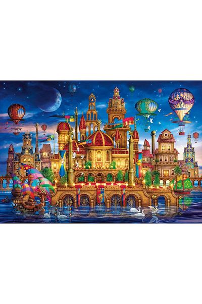 CLEMENTONI Puzzle 6000 pieces Clementoni - Downtown