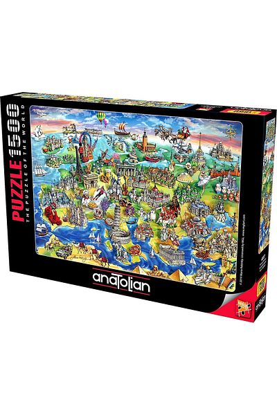 Anatolian Anatolian Puzzle - Maria Rabinky: European World, 1500 pieces