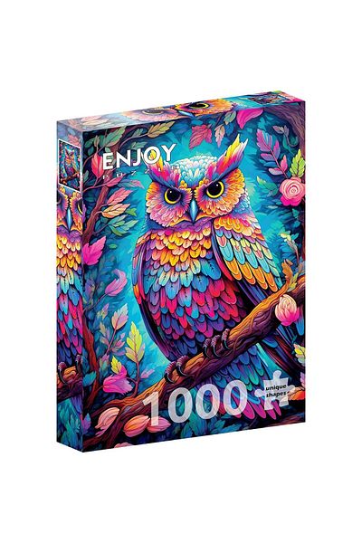Enjoy Puzzle 1000 pieces ENJOY - Dazzling Owl (Enjoy-2224)