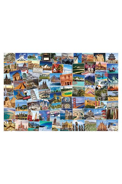 Eurographics Puzzle Eurographics - World Globetrotter, 2000 pieces