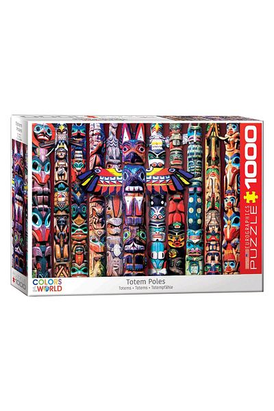 Eurographics Puzzle Eurographics - Totem Poles, 1000 pieces