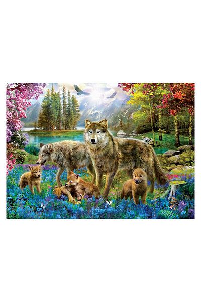 Eurographics Puzzle Eurographics - Wolf Lake Fantasy, 500 pieces XXL
