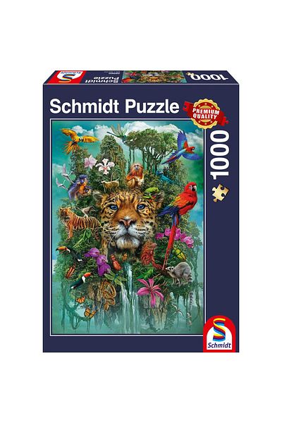 Schmidt Puzzle Schmidt - King Of The Jungle, 1000 pieces