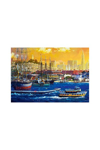 Castorland Castorland 500 piece puzzle - San Francisco Harbor