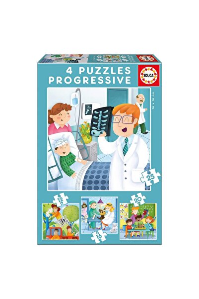 EDUCA Puzzle - I want to Be, 12/16/20/25 piese