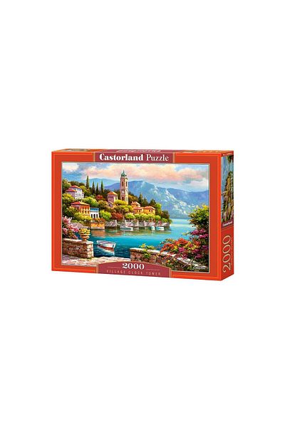 Castorland Puzzle Castorland - Village Clock Tower, 2000 pieces