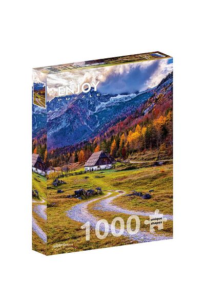 Enjoy Puzzle 1000 piese Enjoy - Cottage in the Mountains